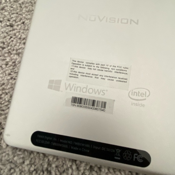 Silver Microsoft NUVision Tablet 💻 - Picture 4 of 10